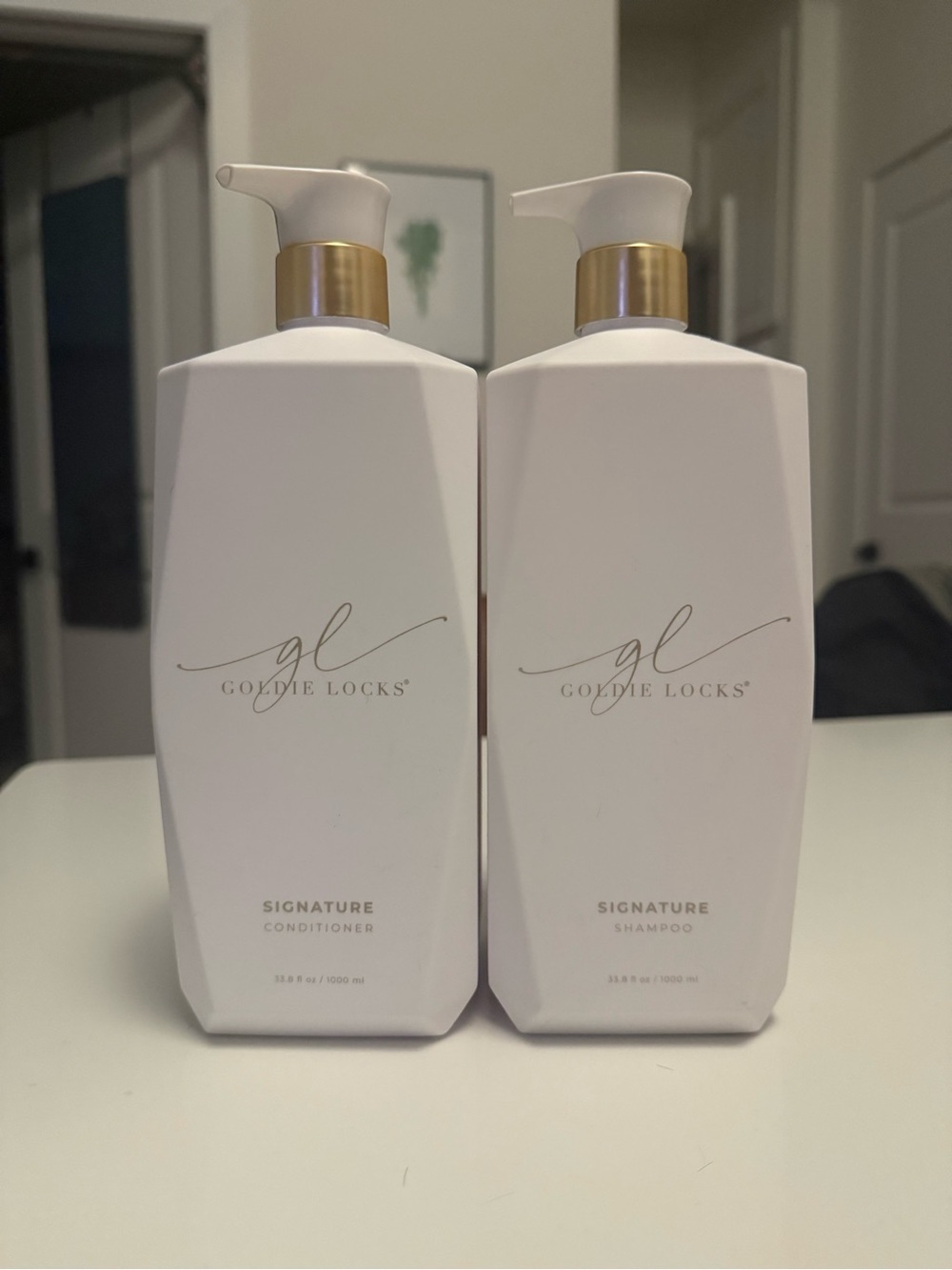 NEW Goldie Locks Signature Shampoo & Conditioner liter size - Picture 2 of 3